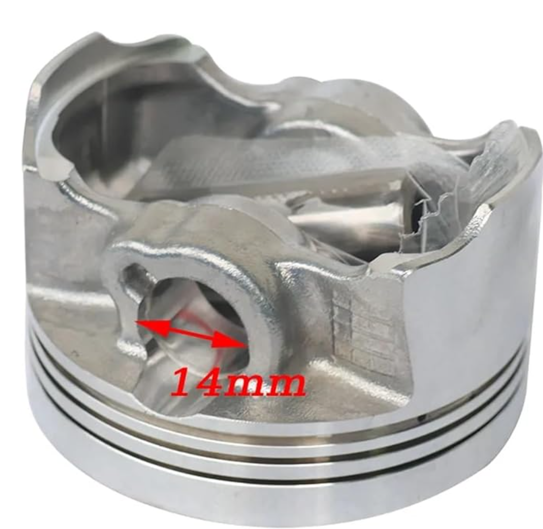 60mm Motorcycle Piston Kit for Honda PCX160 KOS gallery image
