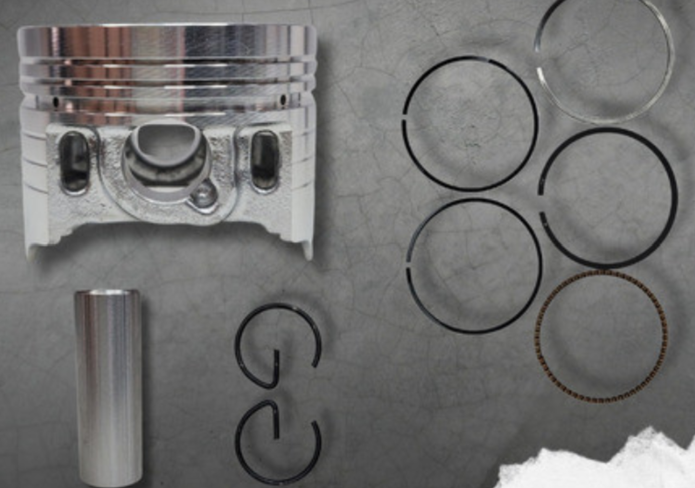 50mm Motorcycle Piston Kit for Honda Wave 110 KFL gallery image