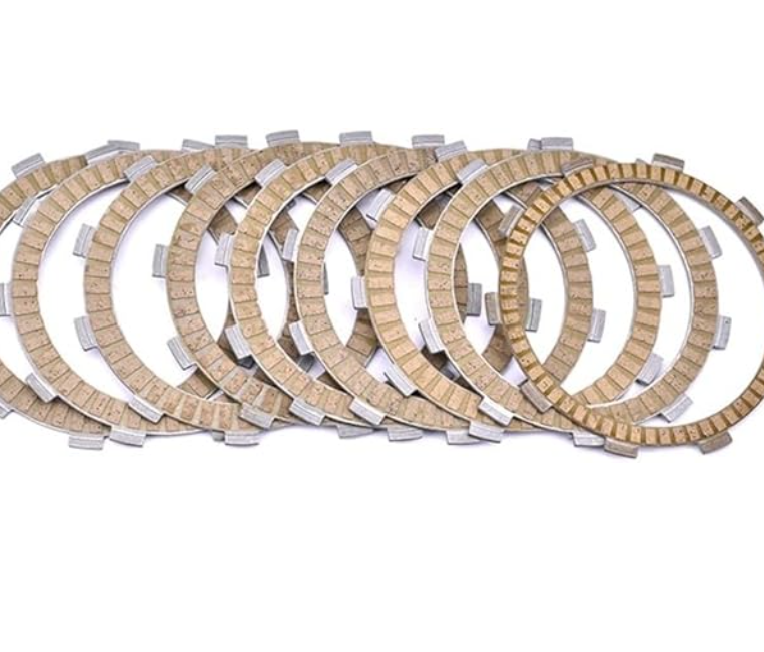 CB400 45-Slot Racing Clutch Friction Plate and Piston gallery image